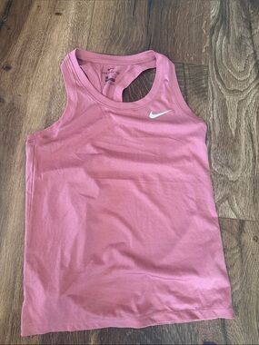 Nike Pink Racerback Athletic Tank Top